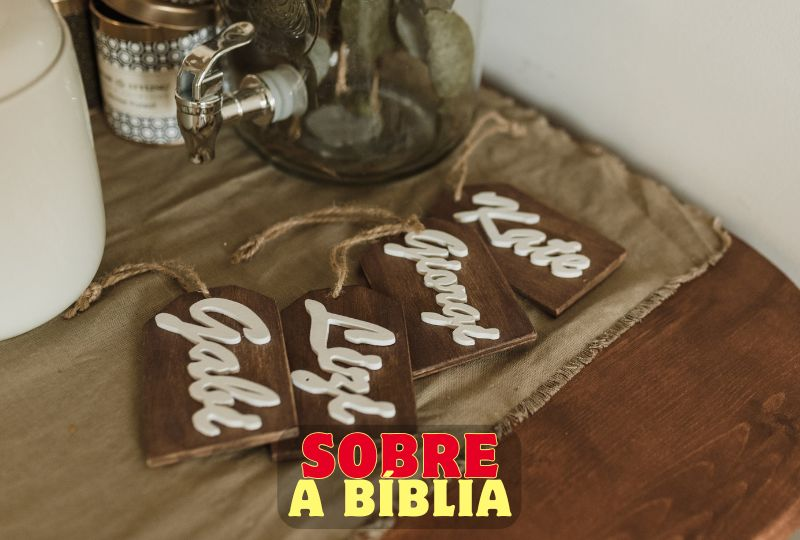 Nomes Sobre a Bíblia (18)