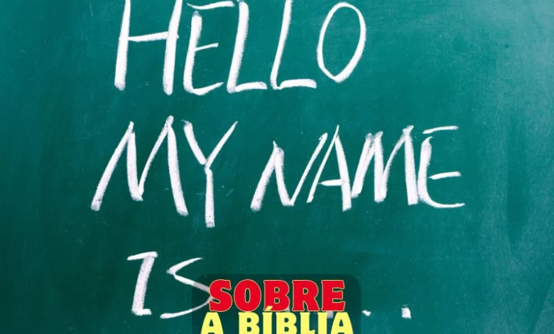 Nomes Sobre a Biblia 5